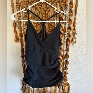 Lululemon side ruched tank top